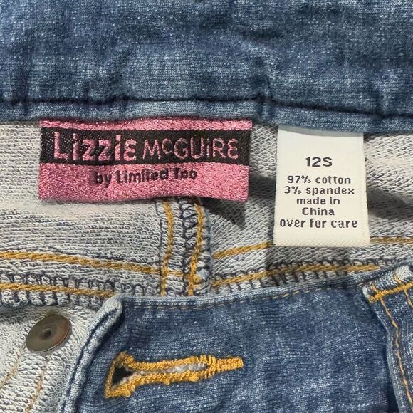 Lizzie McGuire Limited Too Y2K Flare Jeans Girls 12S - Picture 4 of 5